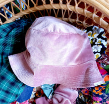 Load image into Gallery viewer, Sun x Surf Pink Cord Bucket Hat
